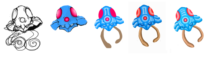 Illustration for article titled The Trippy Tentacool! Pokemon One a Day!